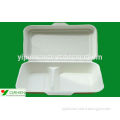 Sanitary food paper box custom SGS packaging solutions tray with cover